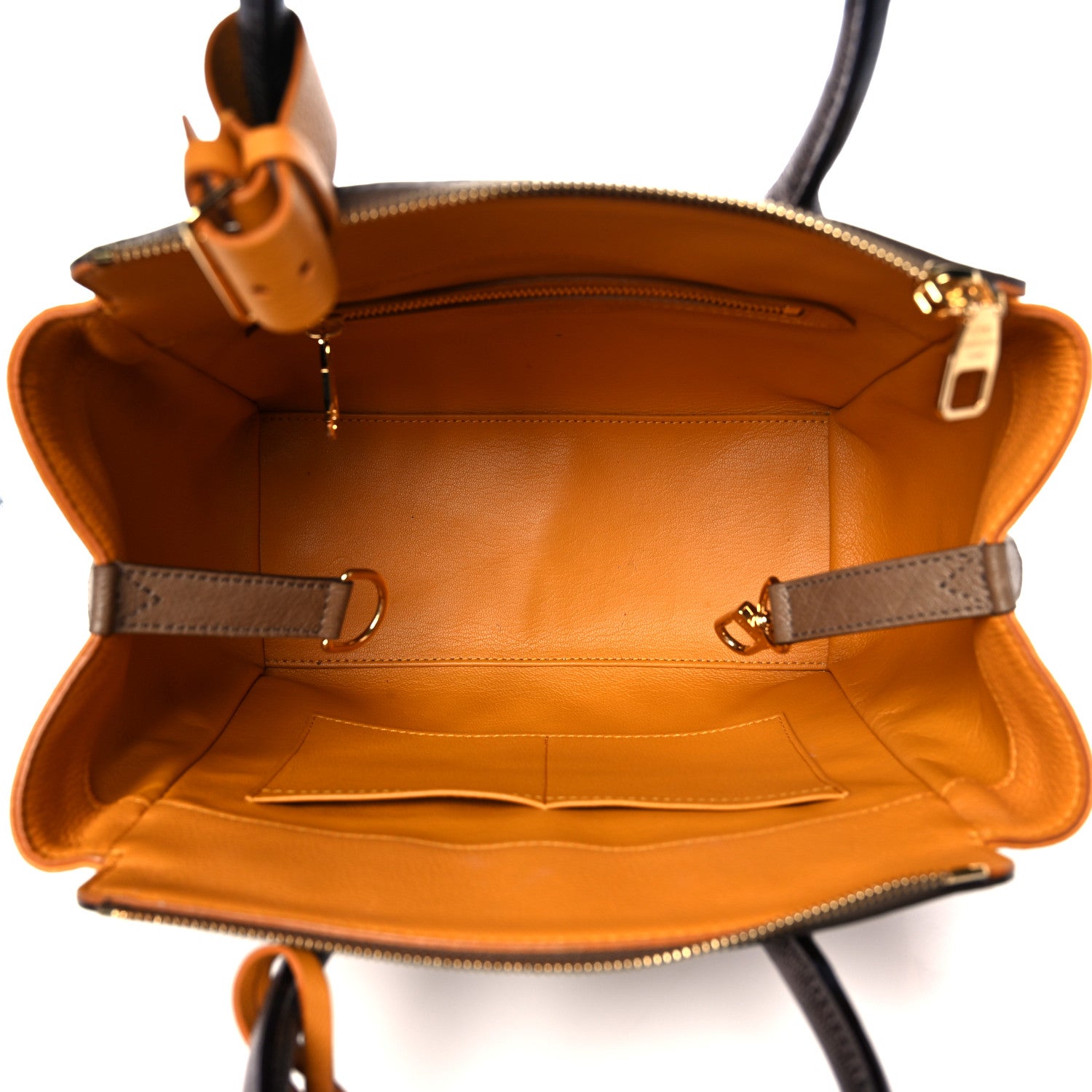 Louis Vuitton Monogram Ostrich Majestueux PM Yellow 5 of 10