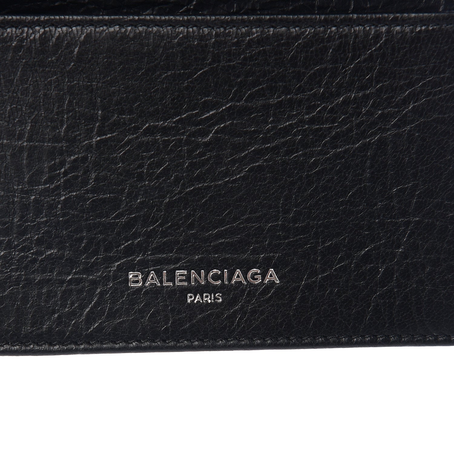 Balenciaga Agneau Classic Gold Hardware Card Case Black 5 of 7