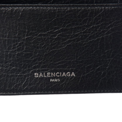 Balenciaga Agneau Classic Gold Hardware Card Case Black 5 of 7