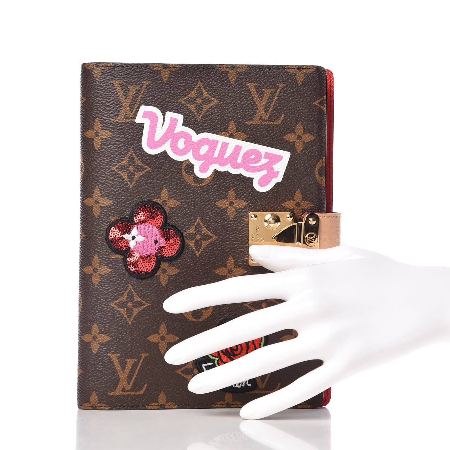 Louis Vuitton Monogram Paul LV Stories Notebook Cover MM 2 of 8