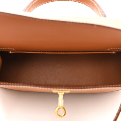 Hermes Epsom Mini Kelly Sellier 20 Gold 5 of 10