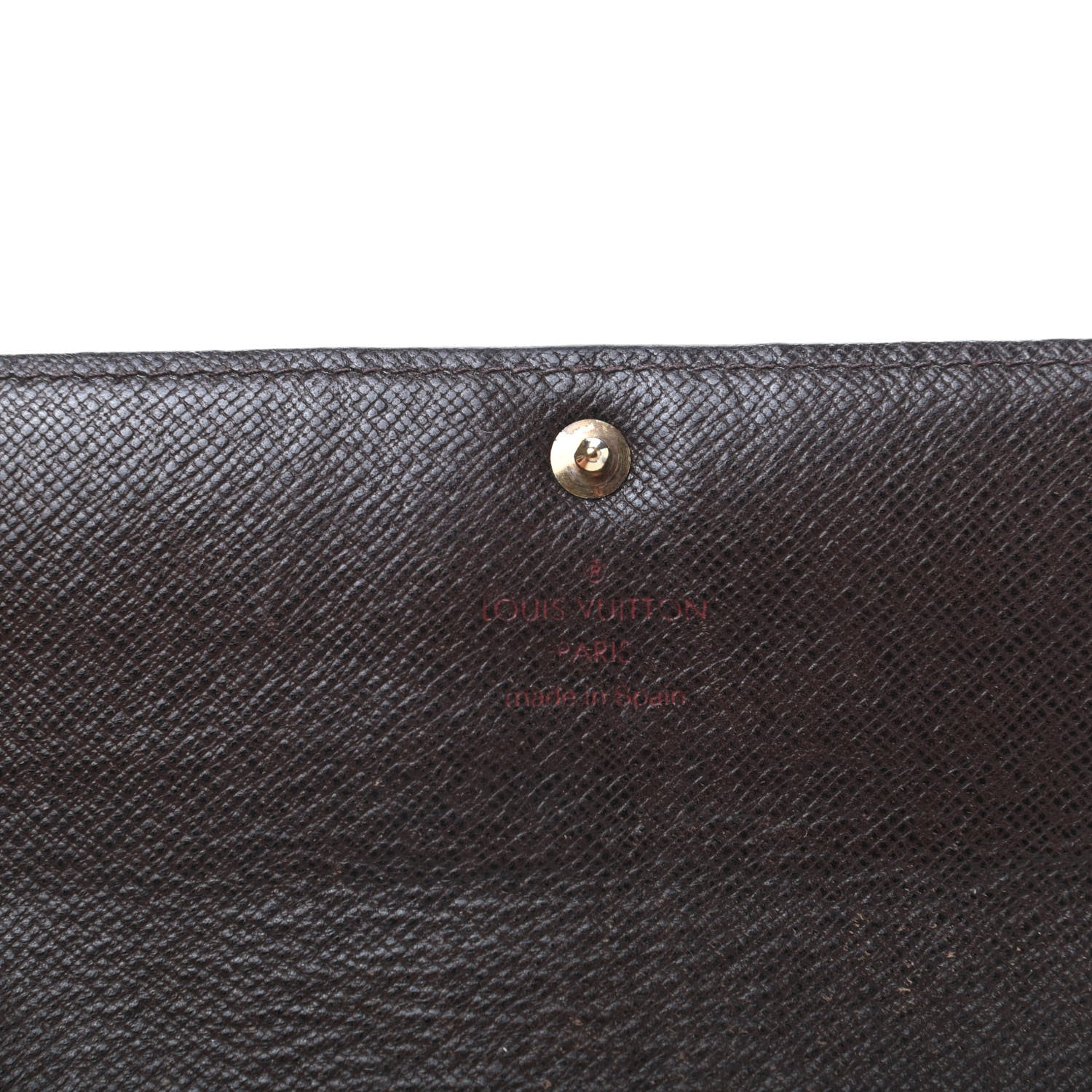 Louis Vuitton Damier Ebene Sarah Wallet 6 of 8