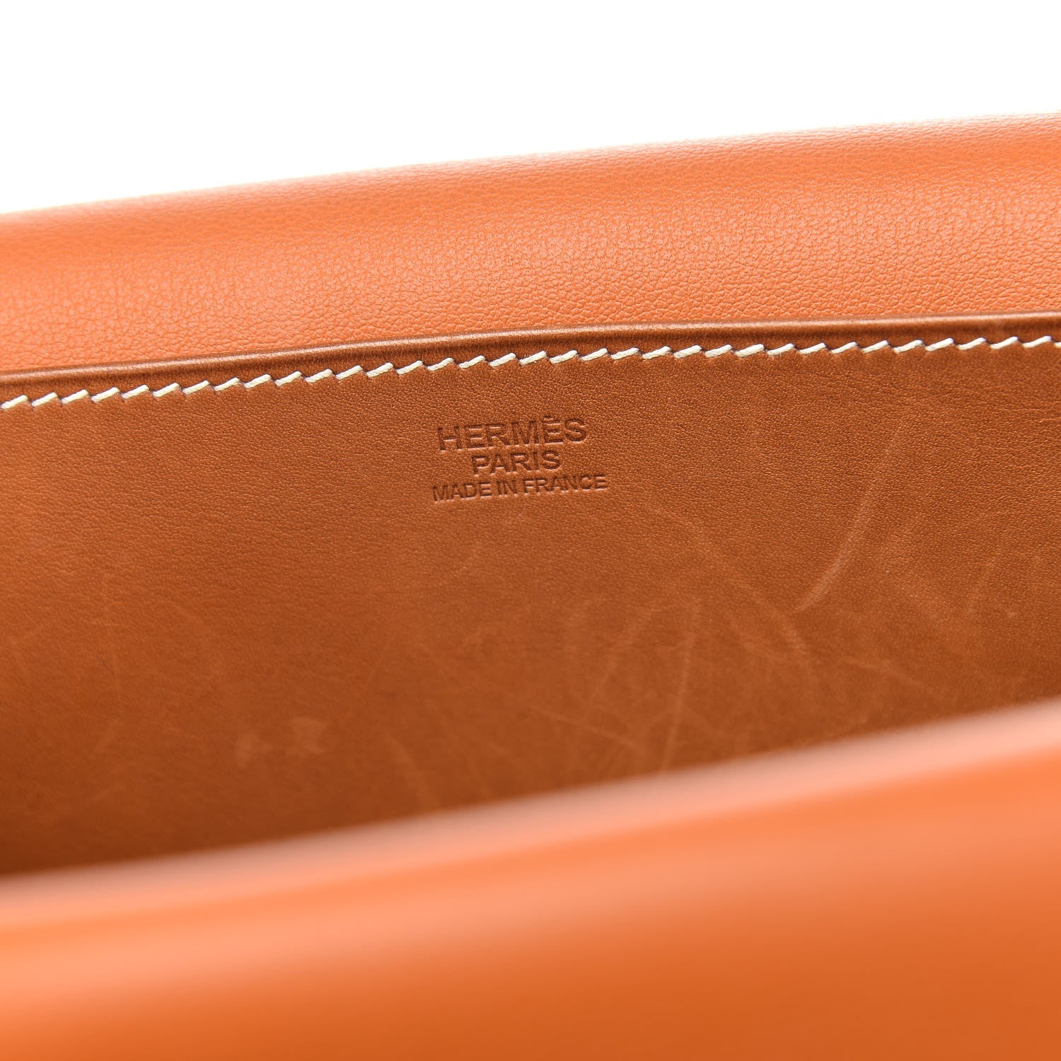 Hermes Barenia Halzan 31 Fauve Potiron 7 of 20