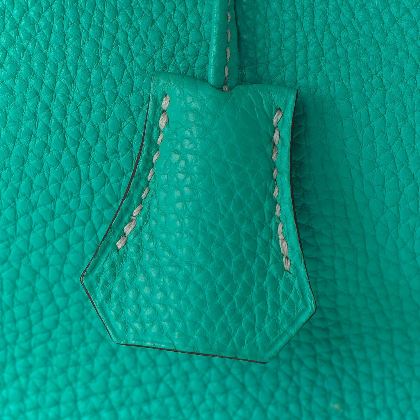 Togo Birkin 35 Bleu Paon