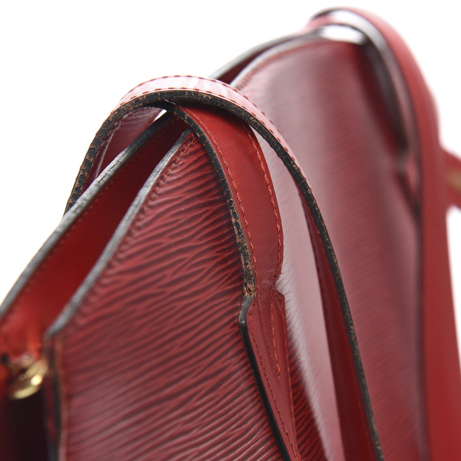 Louis Vuitton Epi Saint Jacques GM Castillan Red 8 of 16