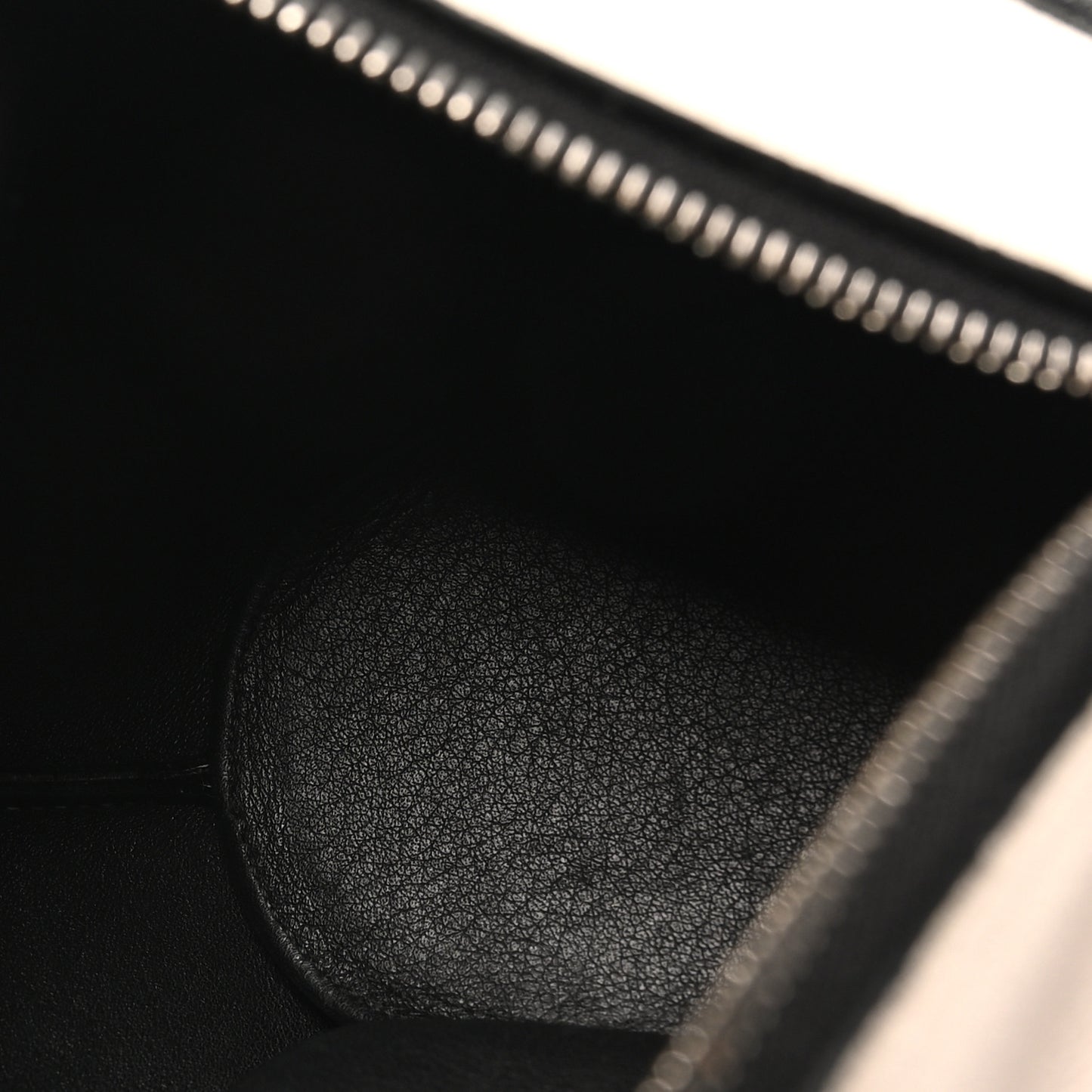 Calfskin Panda Crossbody Black White