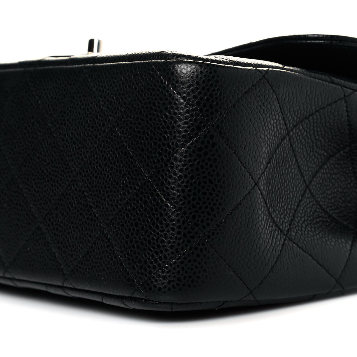 Chanel Caviar Quilted Jumbo Double Flap Black 10 of 11