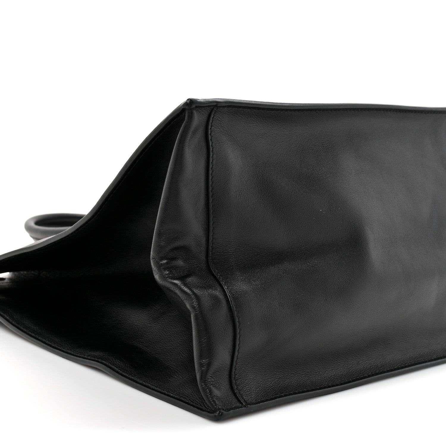 Saint Laurent Vitello Rive Gauche Large Tote Black 10 of 13