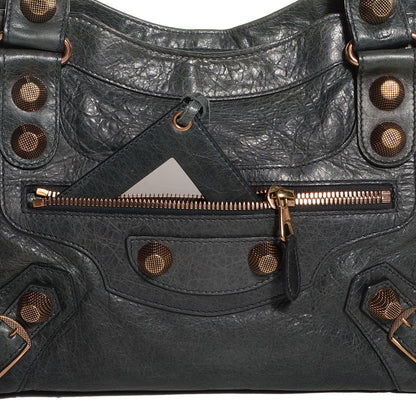 Balenciaga Agneau Giant 21 Rose Gold Hardware City Anthracite 10 of 12