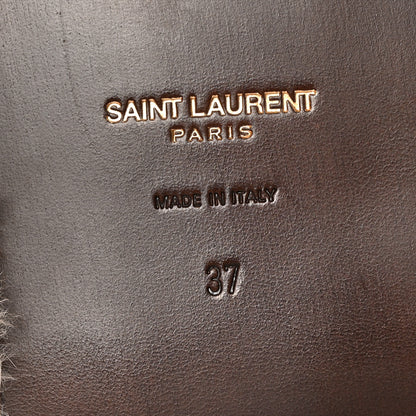 Saint Laurent Mink Bleach Slides 37 White 6 of 7
