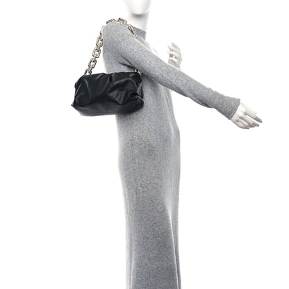 Bottega Veneta Calfskin The Pouch Chain Black 2 of 8
