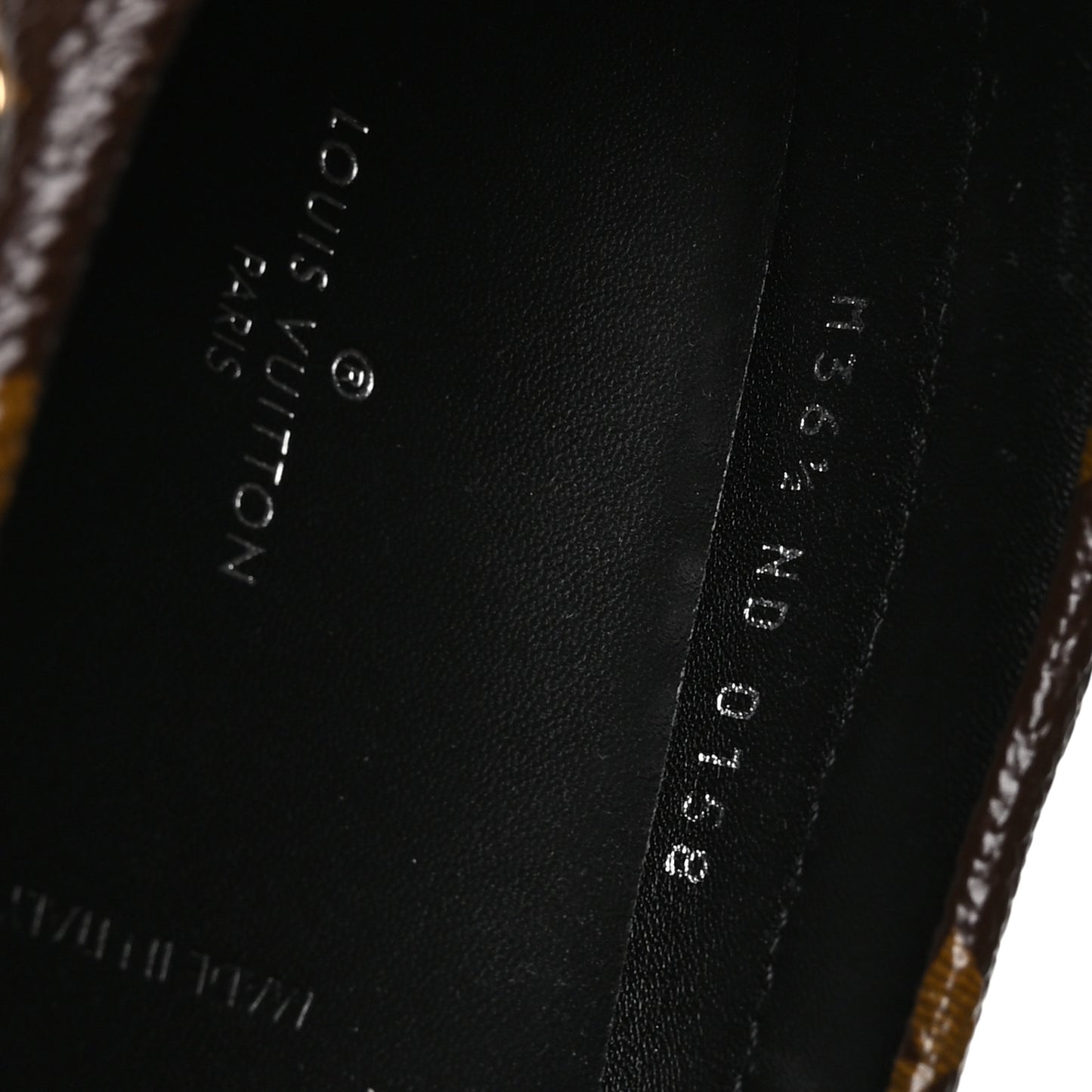 Patent Monogram Gloria Loafers 38 36.5