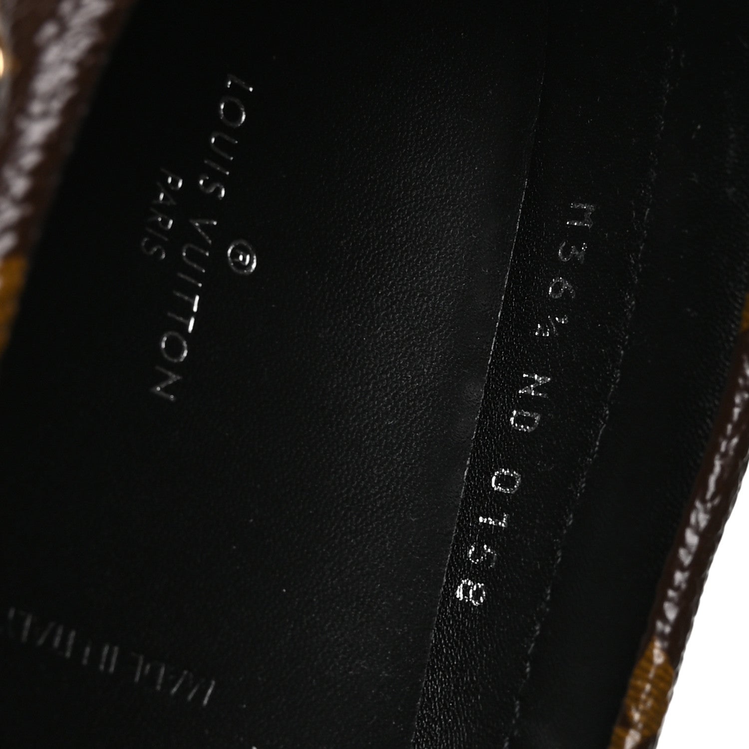 Louis Vuitton Patent Monogram Gloria Loafers 38 36.5 8 of 9