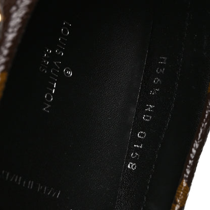 Louis Vuitton Patent Monogram Gloria Loafers 38 36.5 8 of 9