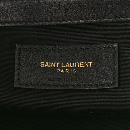 Saint Laurent Calfskin Large Manhattan Shopper Tote Black 6 of 14