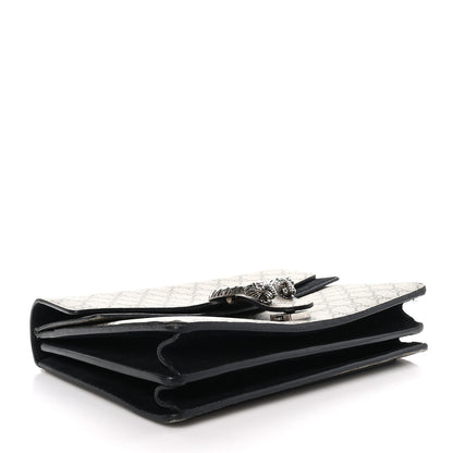 Gucci GG Supreme Monogram Medium Dionysus Shoulder Bag Black 4 of 10