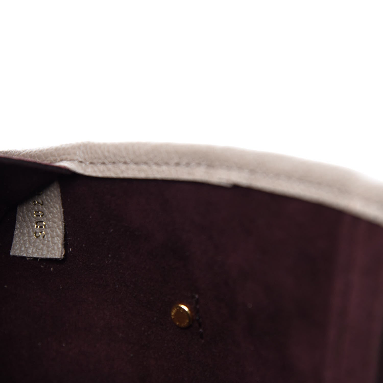 Louis Vuitton Empreinte Monogram Giant Neverfull MM Tourterelle 9 of 10