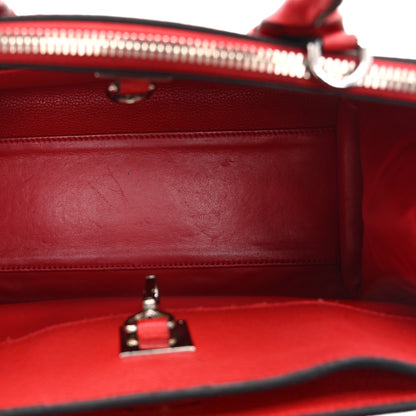Louis Vuitton Taurillon City Steamer PM Rouge 5 of 12