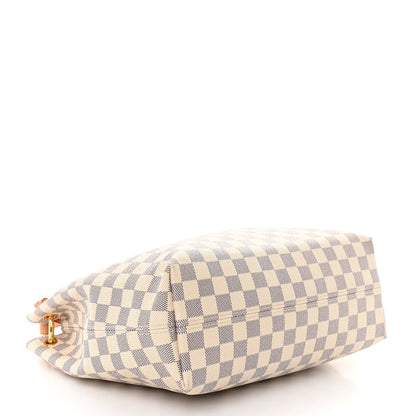 Louis Vuitton Damier Azur Graceful PM Rose Ballerine 4 of 9