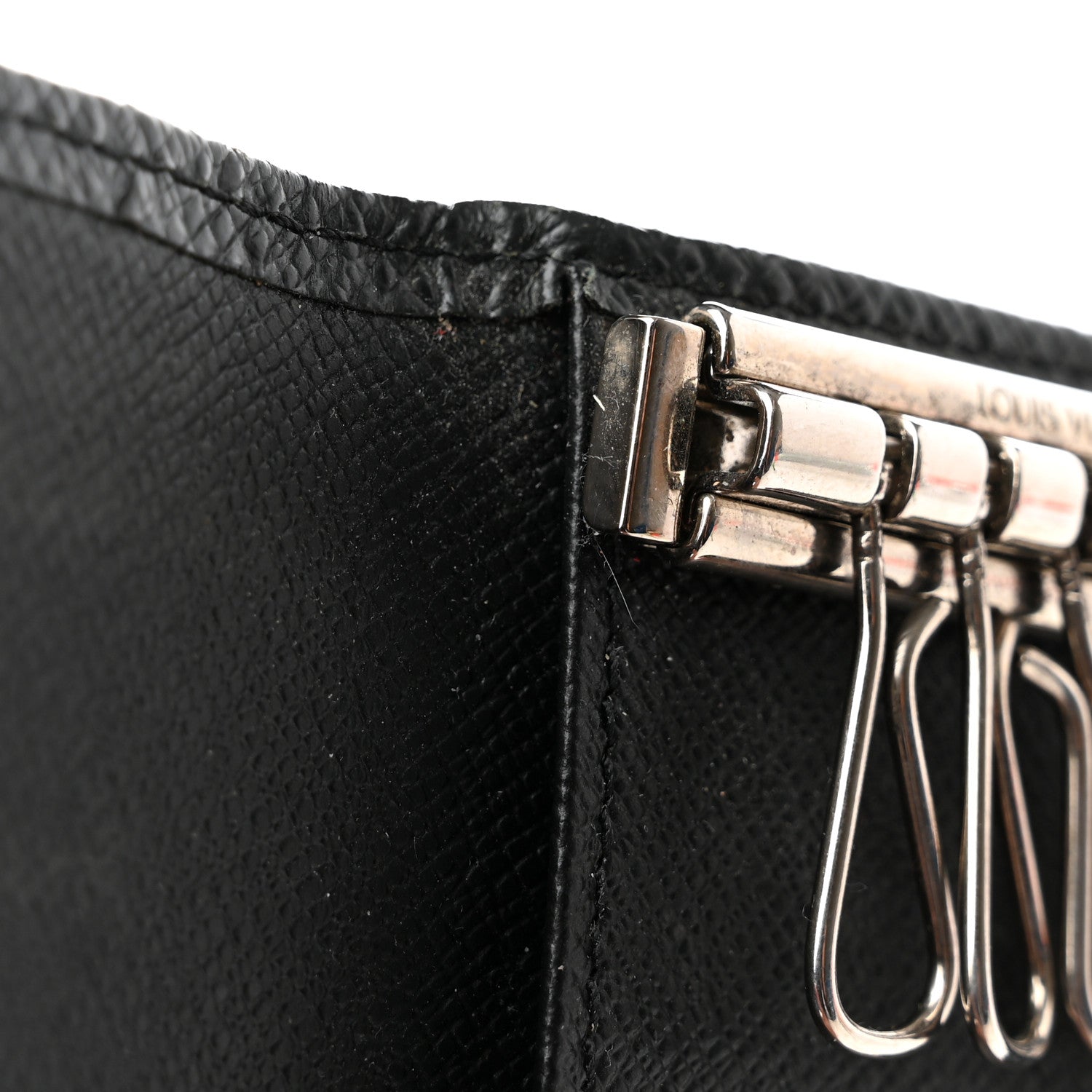 Louis Vuitton Taiga 6 Key Holder Multicles Ardoise 6 of 7