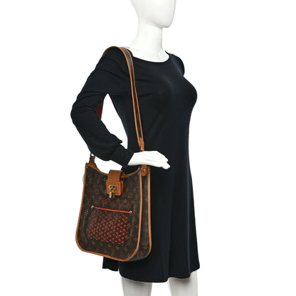 Louis Vuitton Monogram Perforated Musette Orange 2 of 20