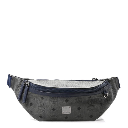 MCM Visetos Medium Belt Bag Phantom Grey 1 of 10