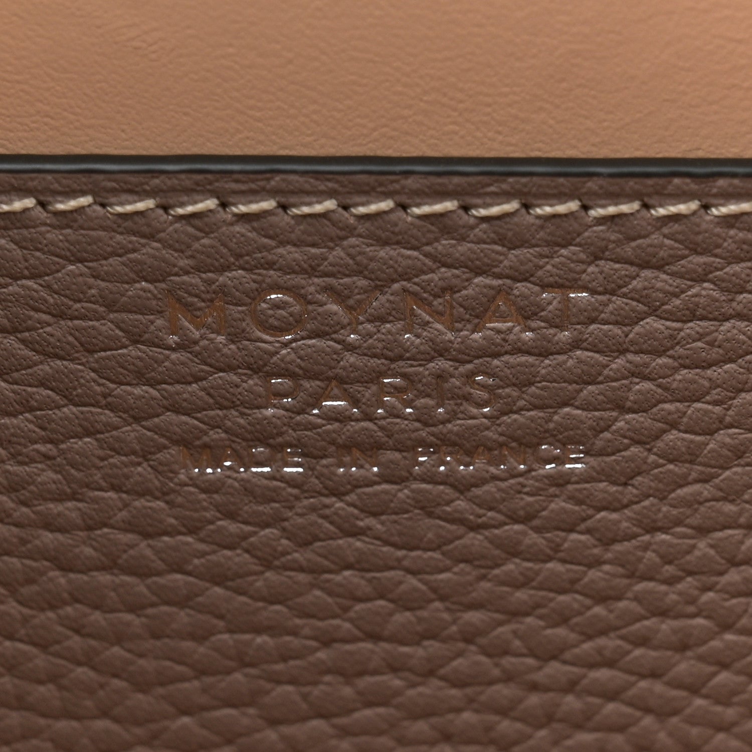 Moynat Taurillon Blush Flori PM Tourterelle 7 of 12