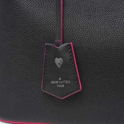 Louis Vuitton Calfskin Lockme Bucket Black 11 of 11