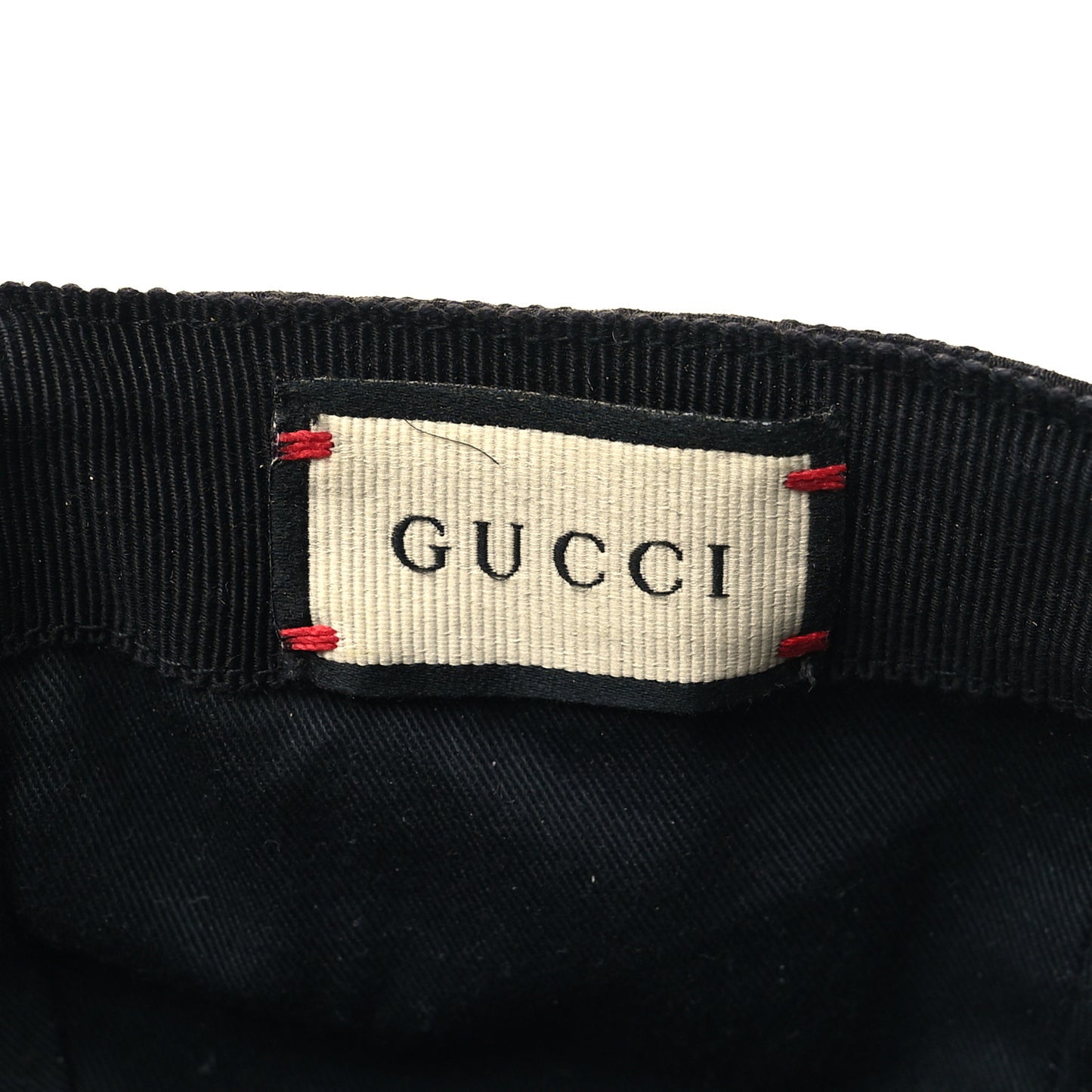 Monogram Web Baseball Hat S Black