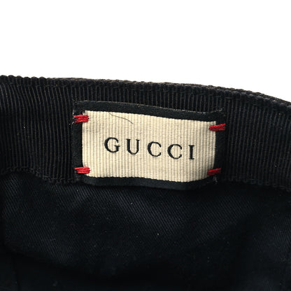 Gucci Monogram Web Baseball Hat S Black 7 of 8