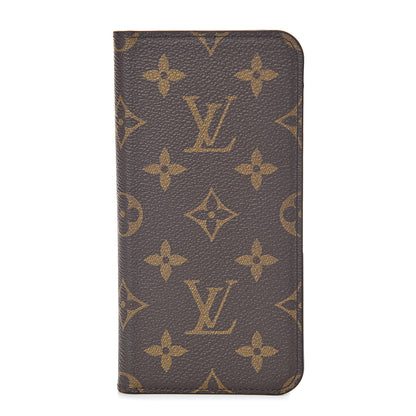 Louis Vuitton Monogram iPhone XS Max Folio Case 1 of 6