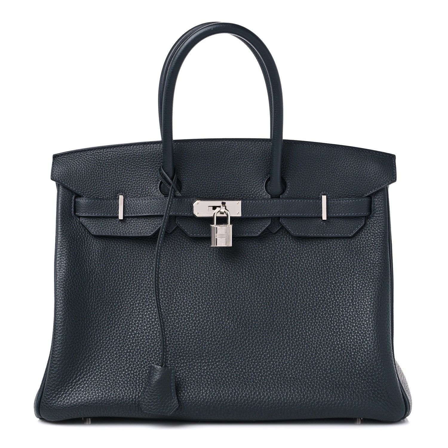 Hermes Togo Birkin 35 Bleu Ocean 1 of 13