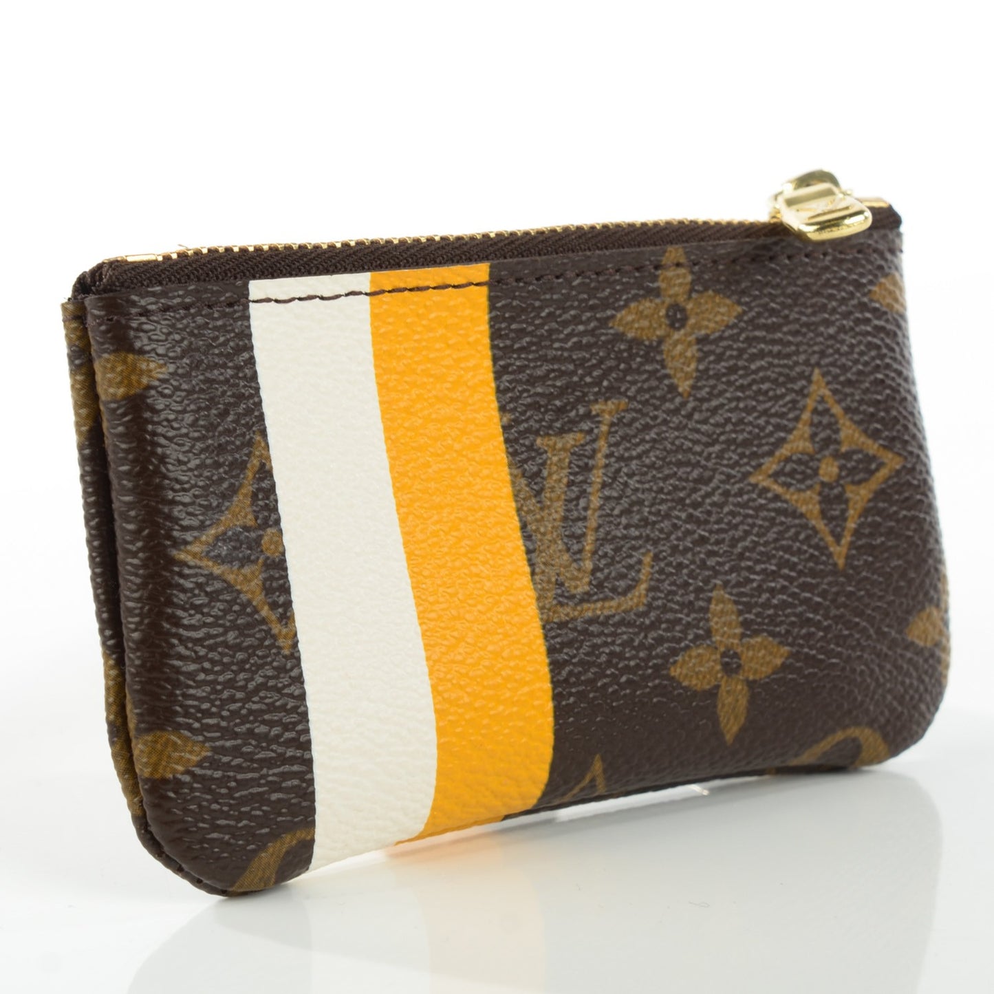 Monogram Groom Key Pouch