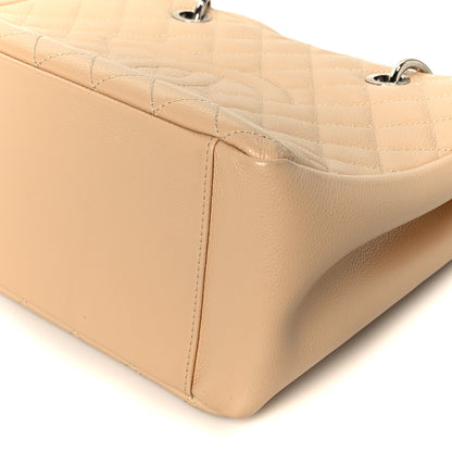 Chanel Caviar Quilted Grand Shopping Tote GST Beige 10 of 10