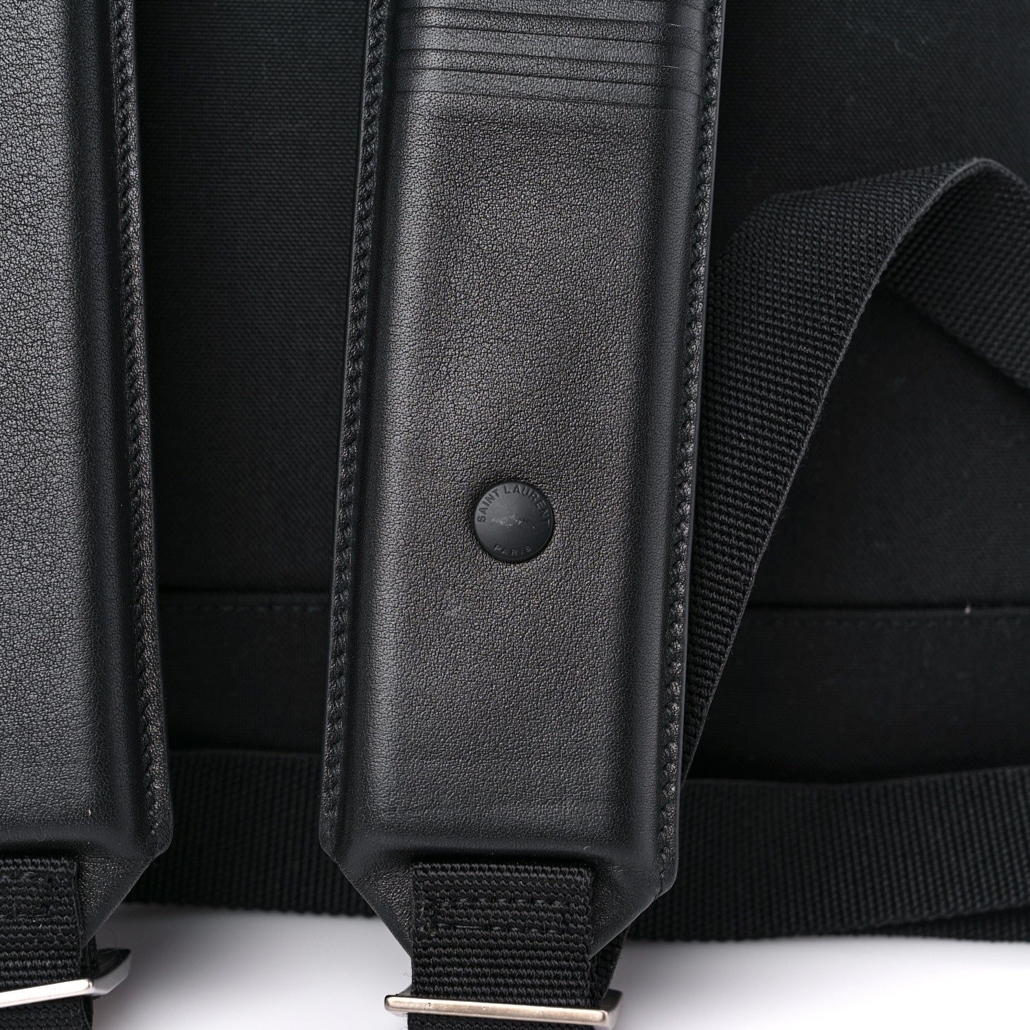 Saint Laurent X GOOGLE Canvas Cit-E Jacquard Backpack Black 14 of 14
