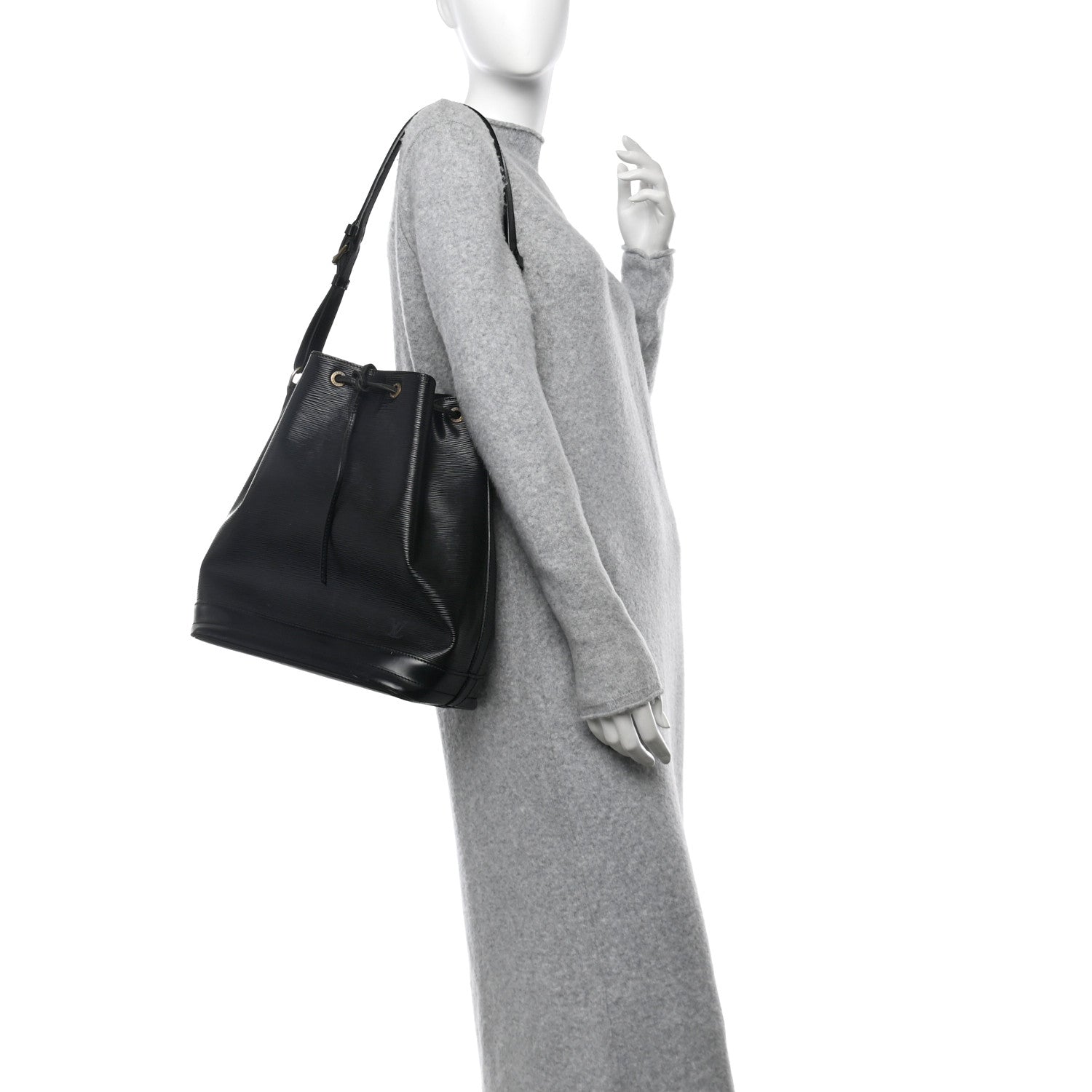 Louis Vuitton Epi Noe Black 2 of 11