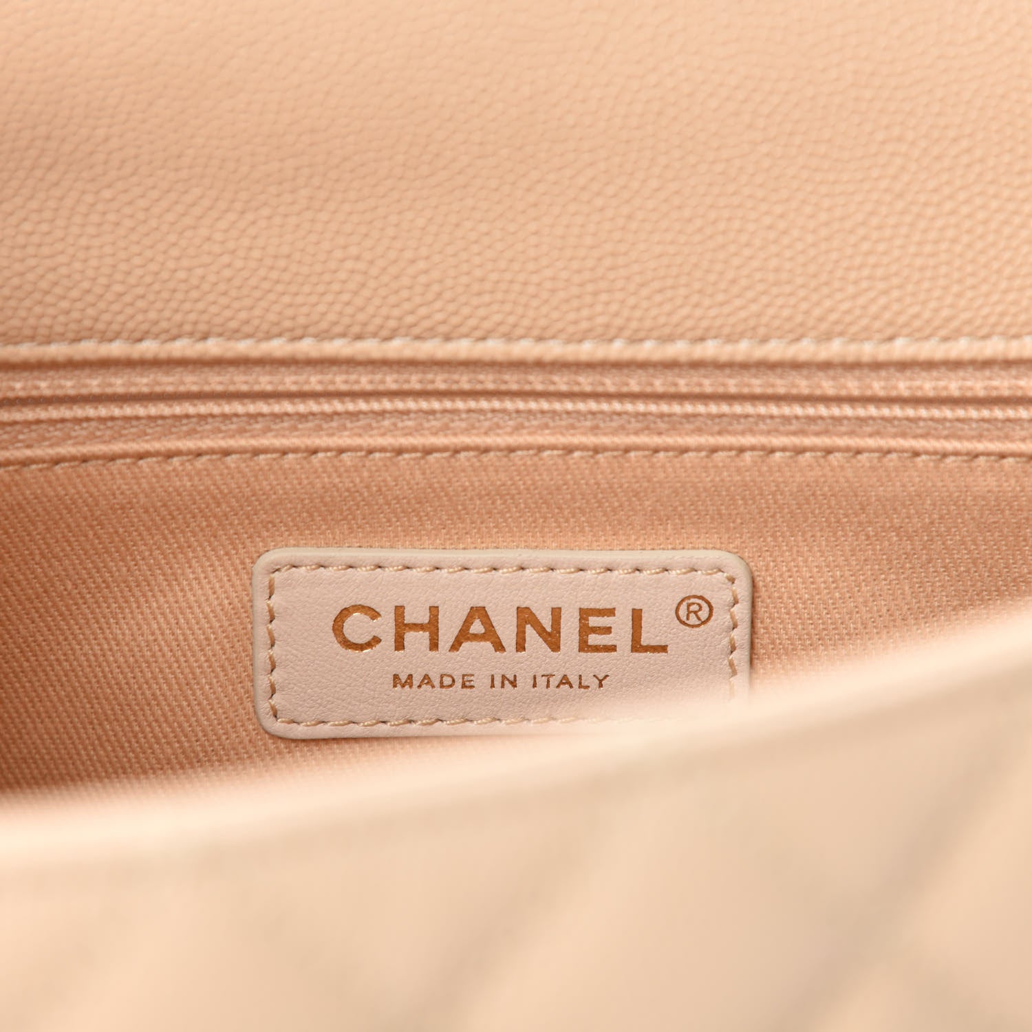 Chanel Caviar Lizard Embossed Quilted Small Coco Handle Flap Beige 8 of 11