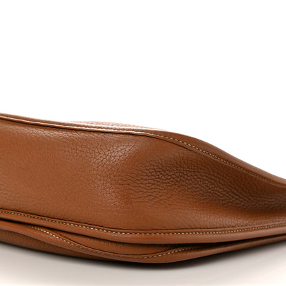 Hermes Taurillon Clemence Evelyne III PM Gold 8 of 12
