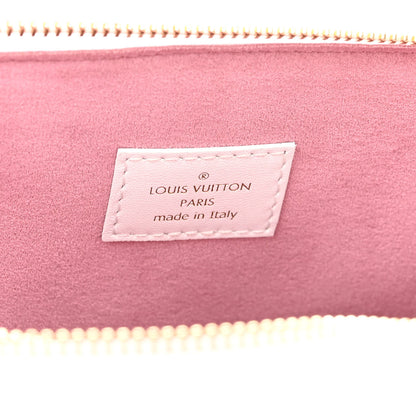 Louis Vuitton Lambskin Embossed Monogram LV Garden Coussin PM Cream 14 of 21