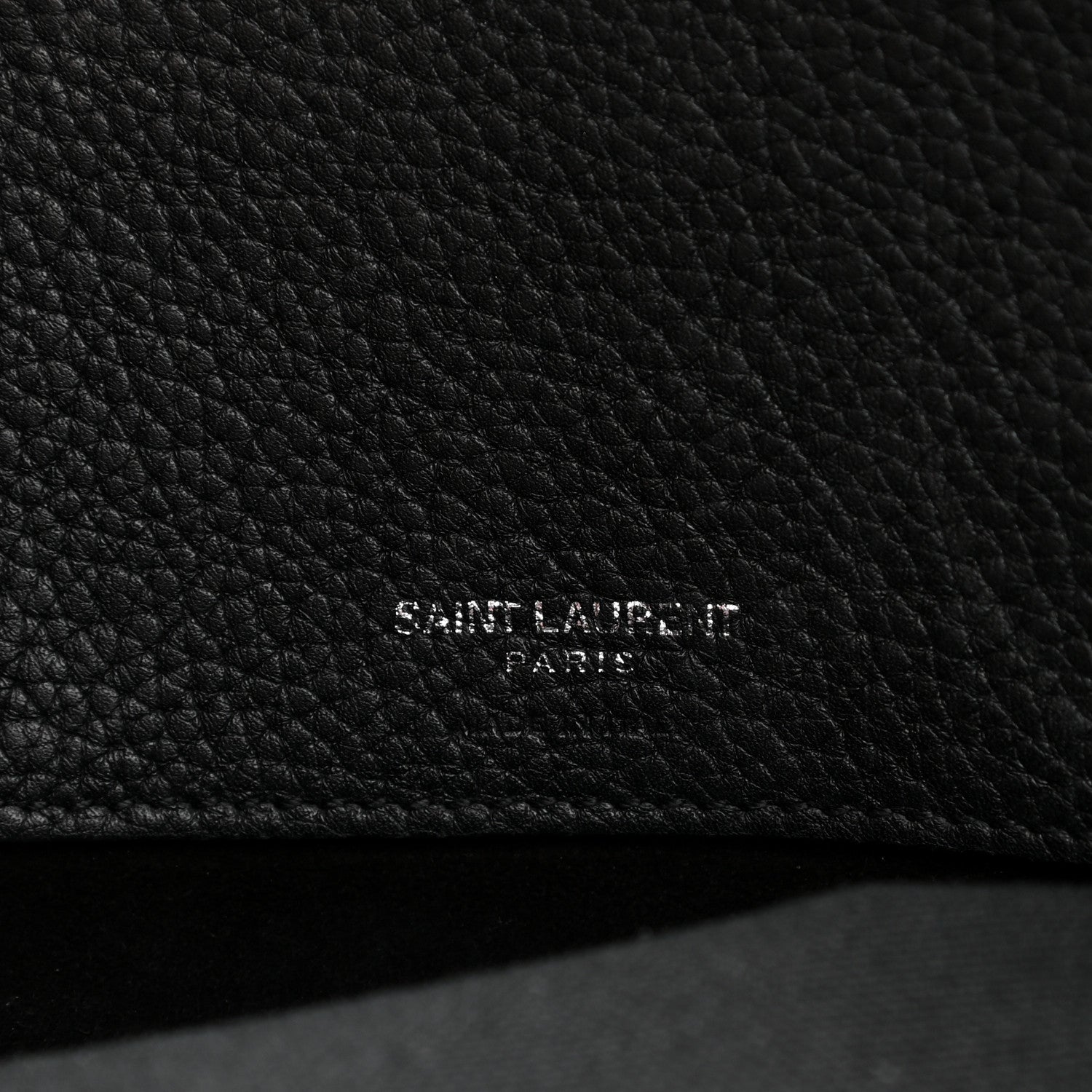 Saint Laurent Grained Calfskin Medium Souple Sac De Jour Black 13 of 29