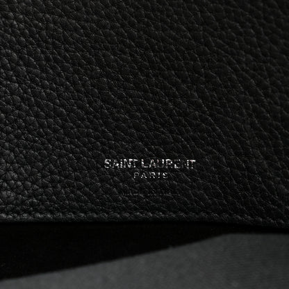 Saint Laurent Grained Calfskin Medium Souple Sac De Jour Black 13 of 29