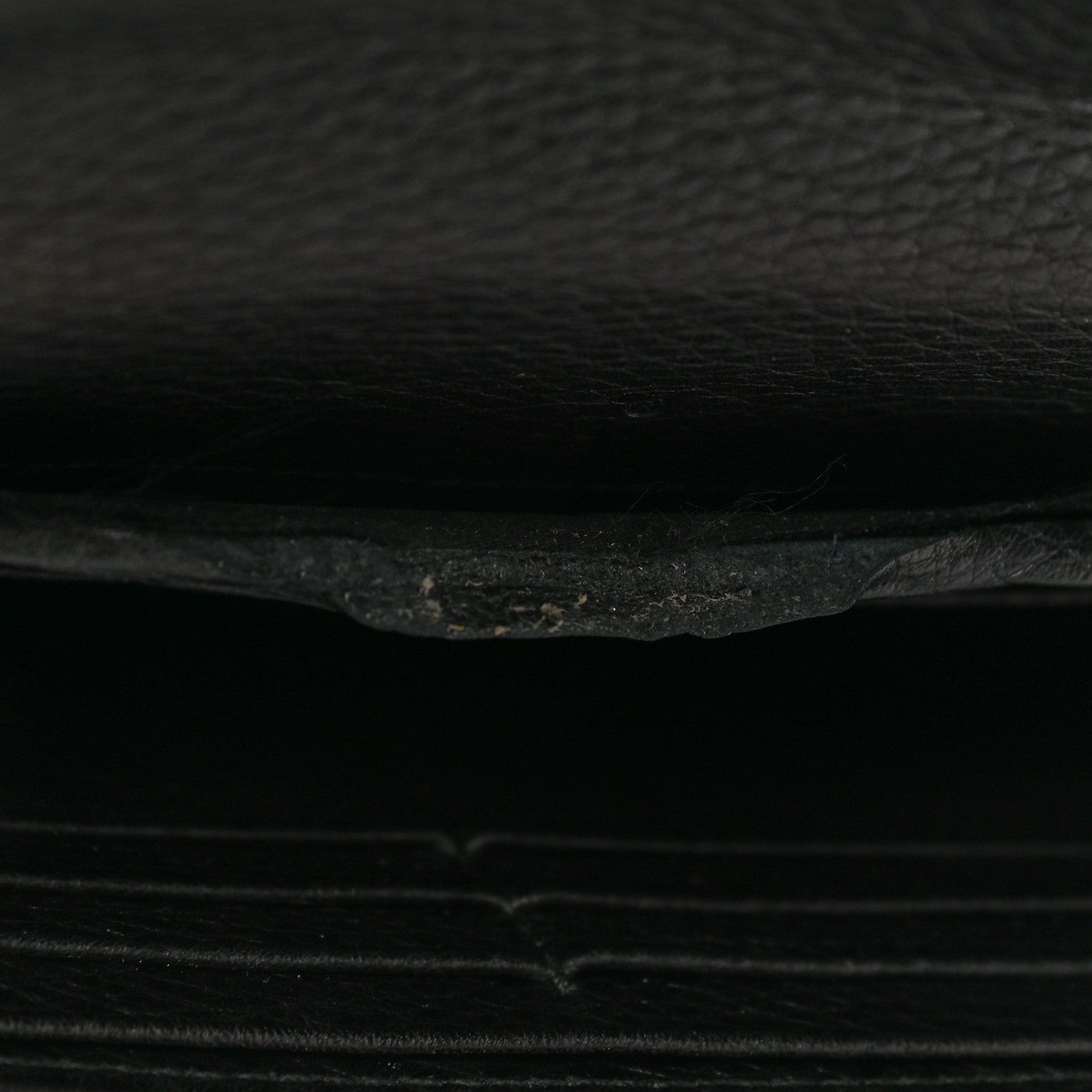 Gucci Calfskin Stirrup Continental Wallet Black 9 of 9