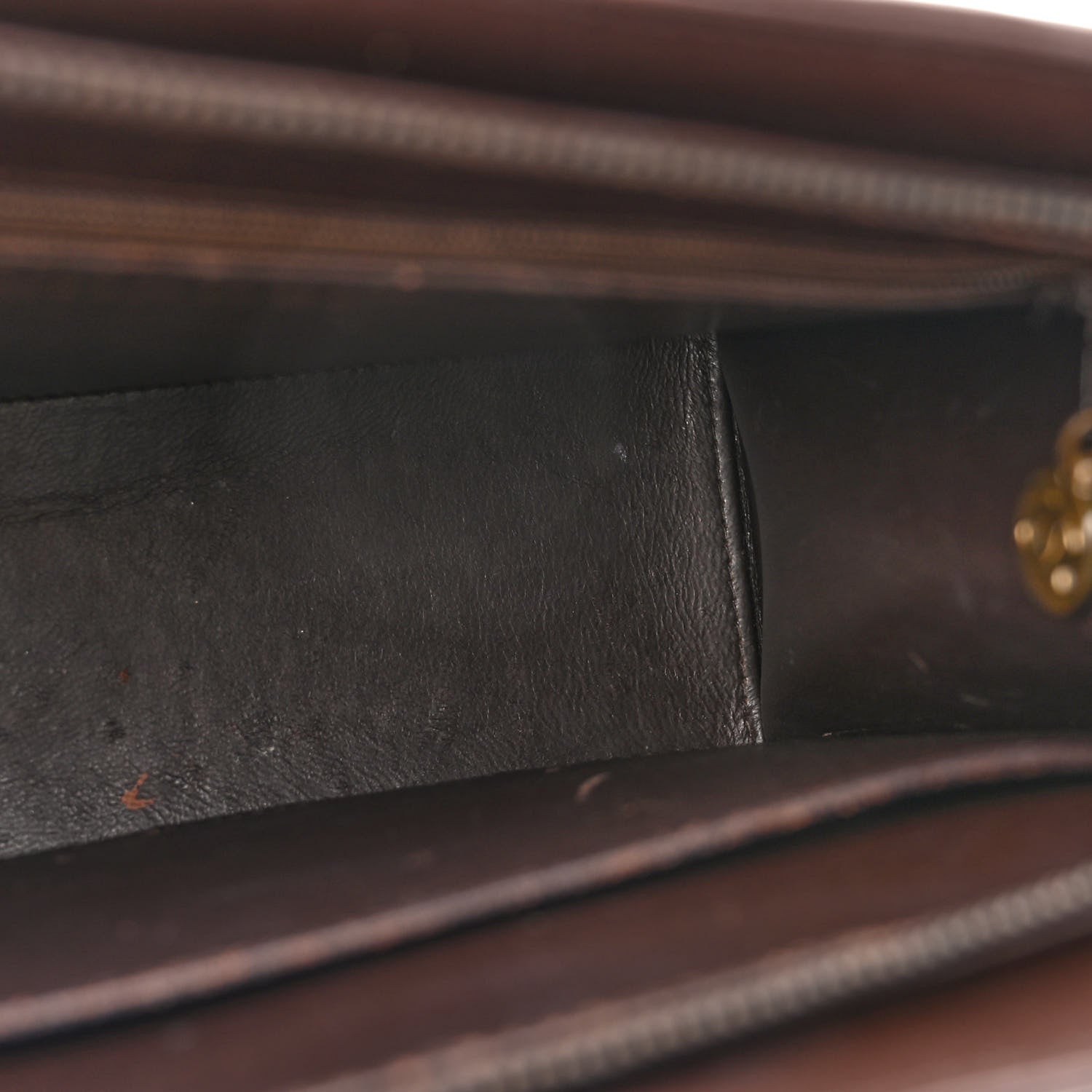 Chanel Lambskin CC Top Handle Bag Dark Brown 13 of 24