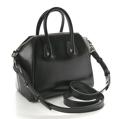 Givenchy Shiny Lord Calfskin Mini Antigona Black 3 of 10