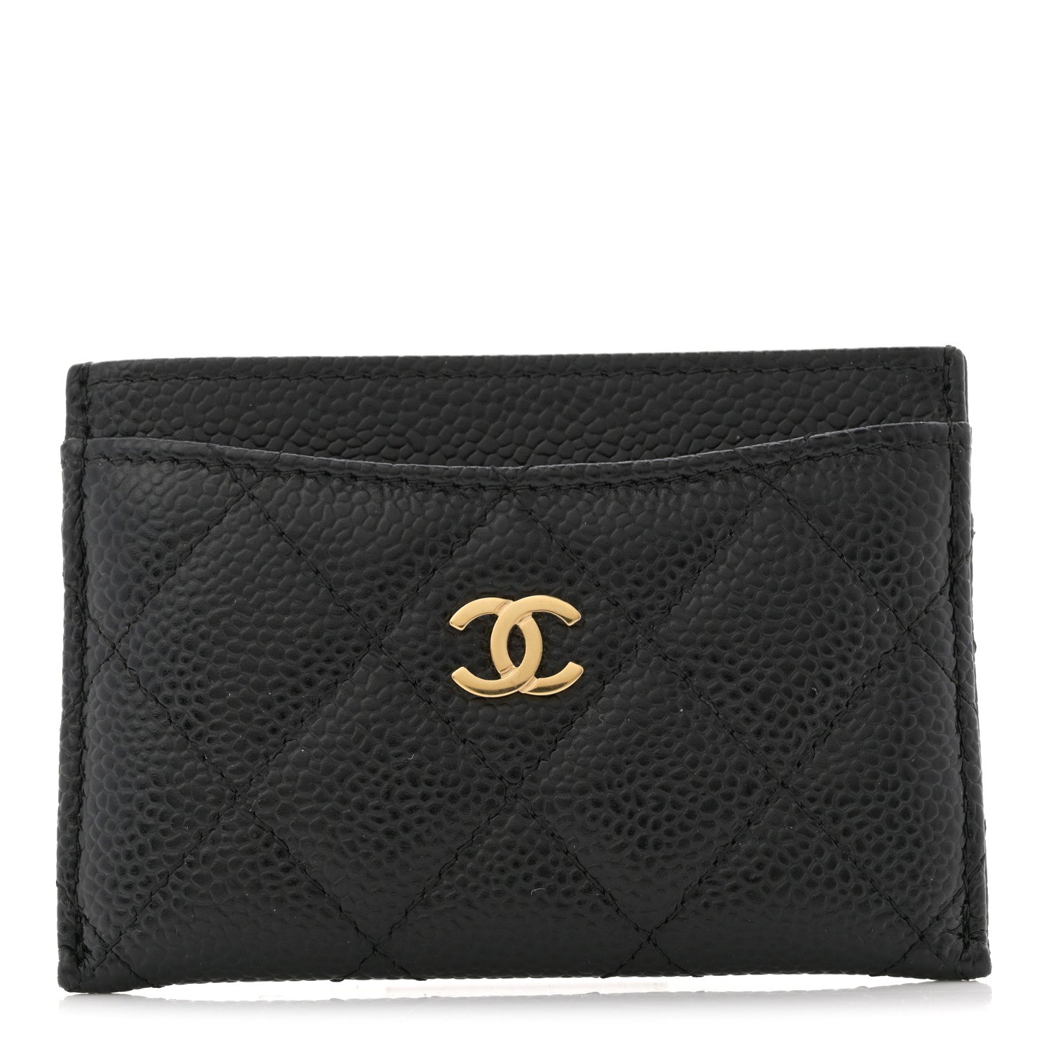 Chanel Caviar Quilted Card Holder Black 1 of 8