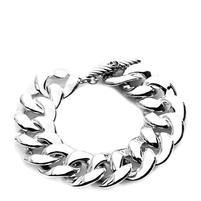 David Yurman Sterling Silver Cordelia Curb Link Toggle Bracelet 1 of 3