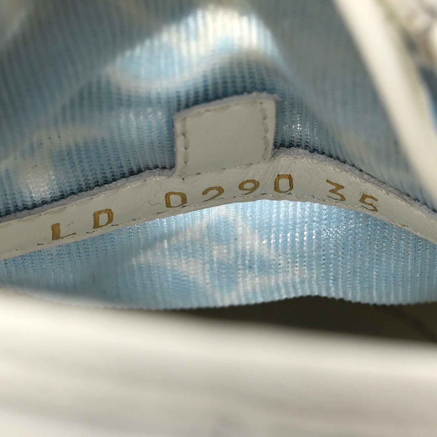 Louis Vuitton Technical Fabric Calfskin Monogram Stellar Sneakers 35  Blue 9 of 12
