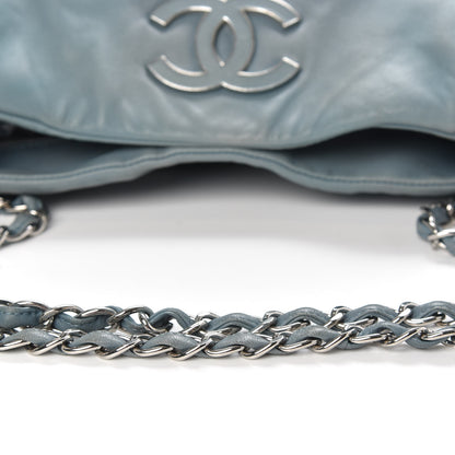 Chanel Lambskin Sensual Hobo Blue 12 of 12