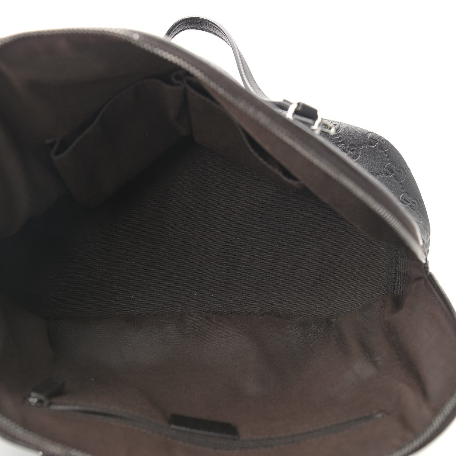 Gucci Guccissima Medium Dome Bag Dark Brown 5 of 9