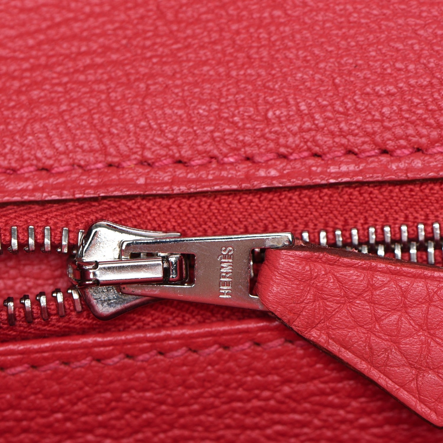 Hermes Taurillon Clemence Birkin 35 Bougainvillea 12 of 24